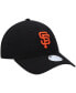 Фото #4 товара Women's Black San Francisco Giants Team Logo Core Classic 9Twenty Adjustable Hat