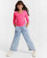 ფოტო #3 პროდუქტის Girls Barnet Wide-Leg Jeans, Created for Macy's