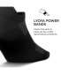 Фото #2 товара Men's High Performance Ultra Light Ankle Sock - No Show Socks for Women & Men with Heel Tab - Medium