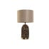 Desk lamp Home ESPRIT Brown Beige Golden 50 W 220 V 33 x 33 x 56 cm