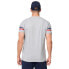 LONSDALE Bunnaglanna short sleeve T-shirt Marl Grey / Navy / Red, M - фото #3