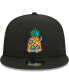 Фото #2 товара Men's Black SpongeBob SquarePants Pineapple Trucker 9FIFTY Snapback Hat