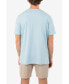 Фото #2 товара Men's EVD H2O-DRI Box Lines Slub Short Sleeves T-shirt
