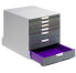 Фото #5 товара Durable Varicolor 7 - Grey - Multicolour - C4 - A4 - 7 drawer(s) - 280 mm - 356 mm