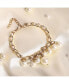 Фото #2 товара Women's Gold Drop Charm Bracelet