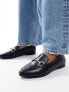 Фото #1 товара & Other Stories loafers with buckle detail in black