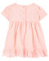 Baby Metallic Eyelet Babydoll Dress 24M