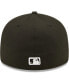 Фото #2 товара Men's Chicago White Sox Black, White Low Profile 59FIFTY Fitted Hat