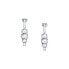 Elegant earrings with clear cubic zirconia Colori SAVY12