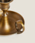 Small gold candlestick