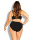 ფოტო #2 პროდუქტის Plus Size Basic Hi Cut Brief 3 Pack