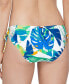 Raisins 259015 Women's Juniors' Palm Springs Printed Bikini Bottoms Size Medium