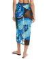 Фото #2 товара Natori Poppy Sheer Sarong Women's