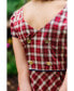 ფოტო #9 პროდუქტის Girls' Short Sleeve Button Back Schoolgirl Dress, Infant