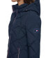 Фото #4 товара Women's Diamond Quilted Hooded Packable Puffer Coat, Created for Macy's