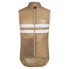 RAPHA Brevet gilet Tan / White, L - фото #2