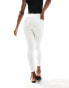 Фото #3 товара Bershka high waisted skinny jeans in white