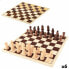 Фото #1 товара Детская настольная игра Colorbaby Игровая доска для шахмат и шашек Деревянный Металл (6 штук)