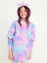 Фото #1 товара Oversized Critter Pocket Pajama Hoodie for Girls