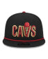 Фото #3 товара Men's Black Cleveland Cavaliers Back Laurels 9FIFTY Snapback Hat