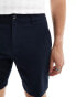 ASOS DESIGN 2 pack skinny chino shorts in stone & dark navy save