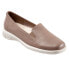 Фото #2 товара Trotters Universal T2110-104 Womens Brown Wide Leather Loafer Flats Shoes