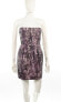 Фото #1 товара BCBGMaxazria Womens Lavender Strapless Cocktail Short Mini Dress Size 12