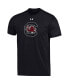 Фото #3 товара Men's Black South Carolina Gamecocks School Logo Cotton T-shirt