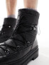 Фото #3 товара Walk London Element snow boots in black leather