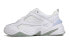 Фото #7 товара 【定制球鞋】 Nike M2K Tekno 烟雾涂鸦 粉色爱心 增高 限定礼盒 老爹鞋 男女同款 蓝灰粉 / Кроссовки Nike M2K Tekno AV4789-101