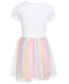 Фото #2 товара Платье для малышей Epic Threads Rainbow Tulle, созданное для Macy's