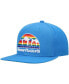 Бейсболка Mitchell&Ness Denver Nuggets Hardwood Classics Team Ground 2.0 Snapback для мужчин - фото #1