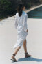 Фото #10 товара Платье с ажурной вышивкой — zw collection ZARA