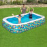 Inflatable Paddling Pool for Children Bestway Multicolour 305 x 183 x 56 cm Floral