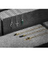 ფოტო #4 პროდუქტის Men's Icon Black Agate Cross Pendant Necklace in 14k Gold-Plated Sterling Silver, 24" + 2" extender