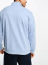 Фото #2 товара Calvin Klein half zip jumper in icy blue