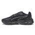 Фото #3 товара Puma Injector Clean Lace Up Mens Black Sneakers Casual Shoes 39304501