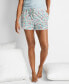Фото #3 товара Пижама State of Day женские шорты для сна с принтом XS-3X, созданные для Macy's