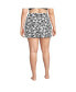 Фото #3 товара Plus Size Tummy Control Swim Skirt Swim Bottoms Print