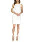 Women's Straight-Neck Mini Dress