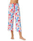Фото #1 товара Women's Flip To The Flop Capri Pajama Pants