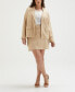 Plus Size Cargo Jacket