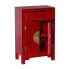 Фото #1 товара Ночной столик ORIENTE Красный Железо Деревянный MDF 45 x 26 x 69 cm