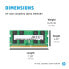 Фото #6 товара HP 286H5AA - 4 GB - 1 x 4 GB - DDR4 - 3200 MHz - 260-pin SO-DIMM