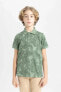 Erkek Çocuk Pike Kısa Kollu Polo Tişört B5937a824sm