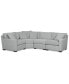 Фото #4 товара Radley Fabric 4-Piece Sectional Sofa, Created for Macy's