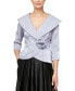 ფოტო #1 პროდუქტის Women's Floral-Trim Blouse