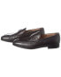 Фото #2 товара Ferragamo Signature Leather Loafer (Authentic Pre-Owned) Men's Black 9.5 Eee