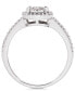 ფოტო #2 პროდუქტის Cushion-Cut Diamond Promise Ring (1/4 ct. t.w.) in Sterling Silver