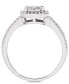 Фото #2 товара Cushion-Cut Diamond Promise Ring (1/4 ct. t.w.) in Sterling Silver